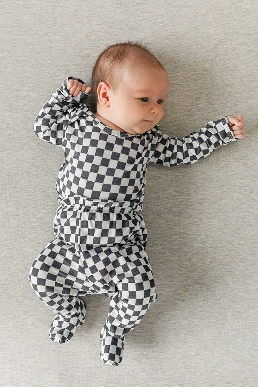 Shop Solly Baby The Sleeper | Retro Black Chequer Sleeper