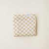 Shop Solly Baby The Swaddle | Cream Chequer Swaddle