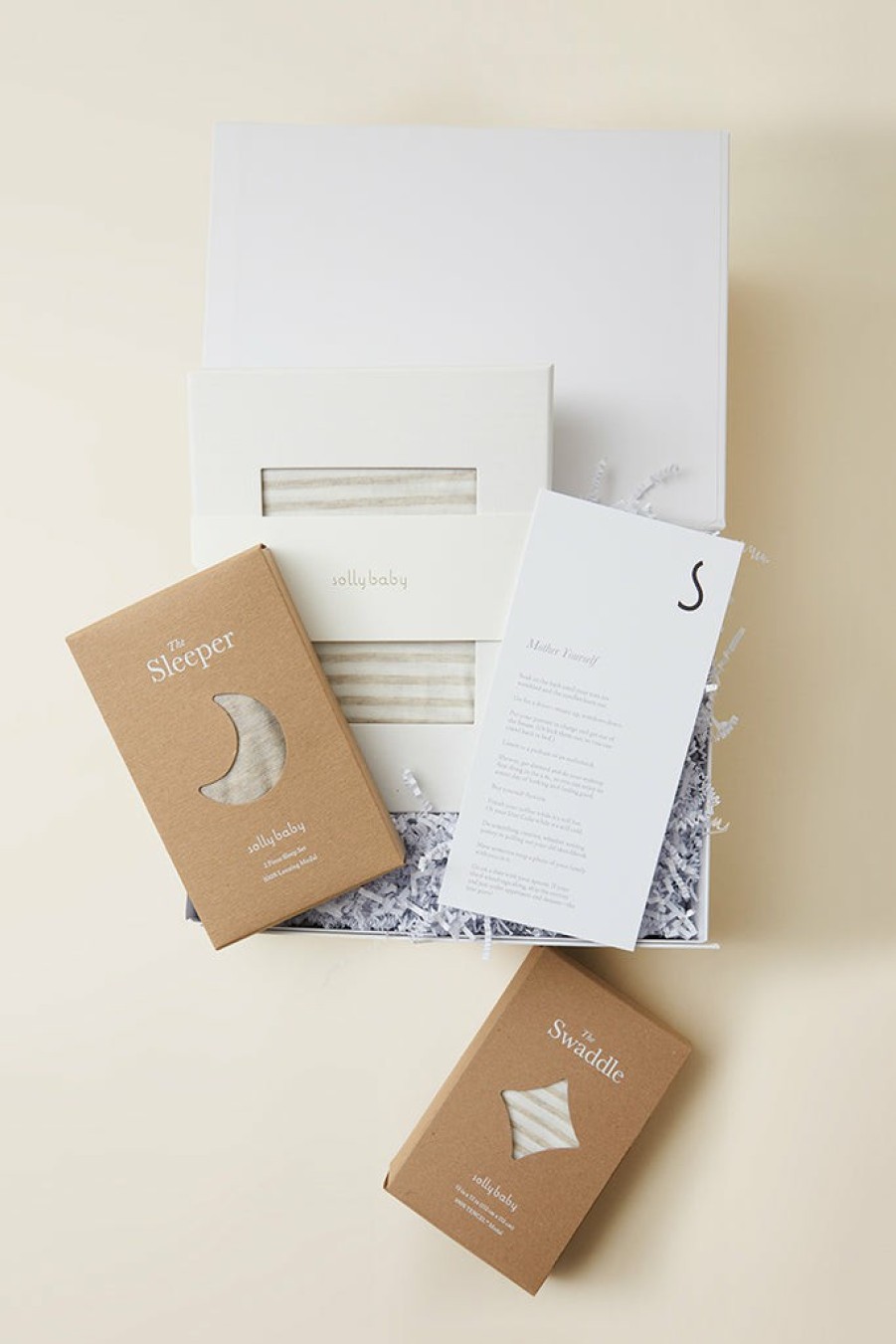 Shop Solly Baby Baby Shower Gifts | Natural Bringing Home Baby Gift Set